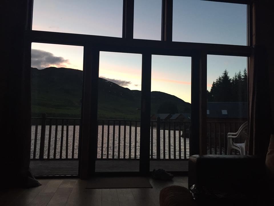 Lodge 9 Glengoulandie Lodges อาเบอร์เฟลดี ภายนอก รูปภาพ