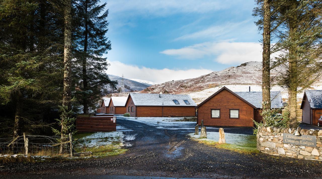 Lodge 9 Glengoulandie Lodges อาเบอร์เฟลดี ภายนอก รูปภาพ